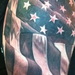 Tattoos - black and Gray flag - 47852